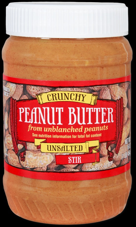 Crunchy Peanut Butter Unsalted