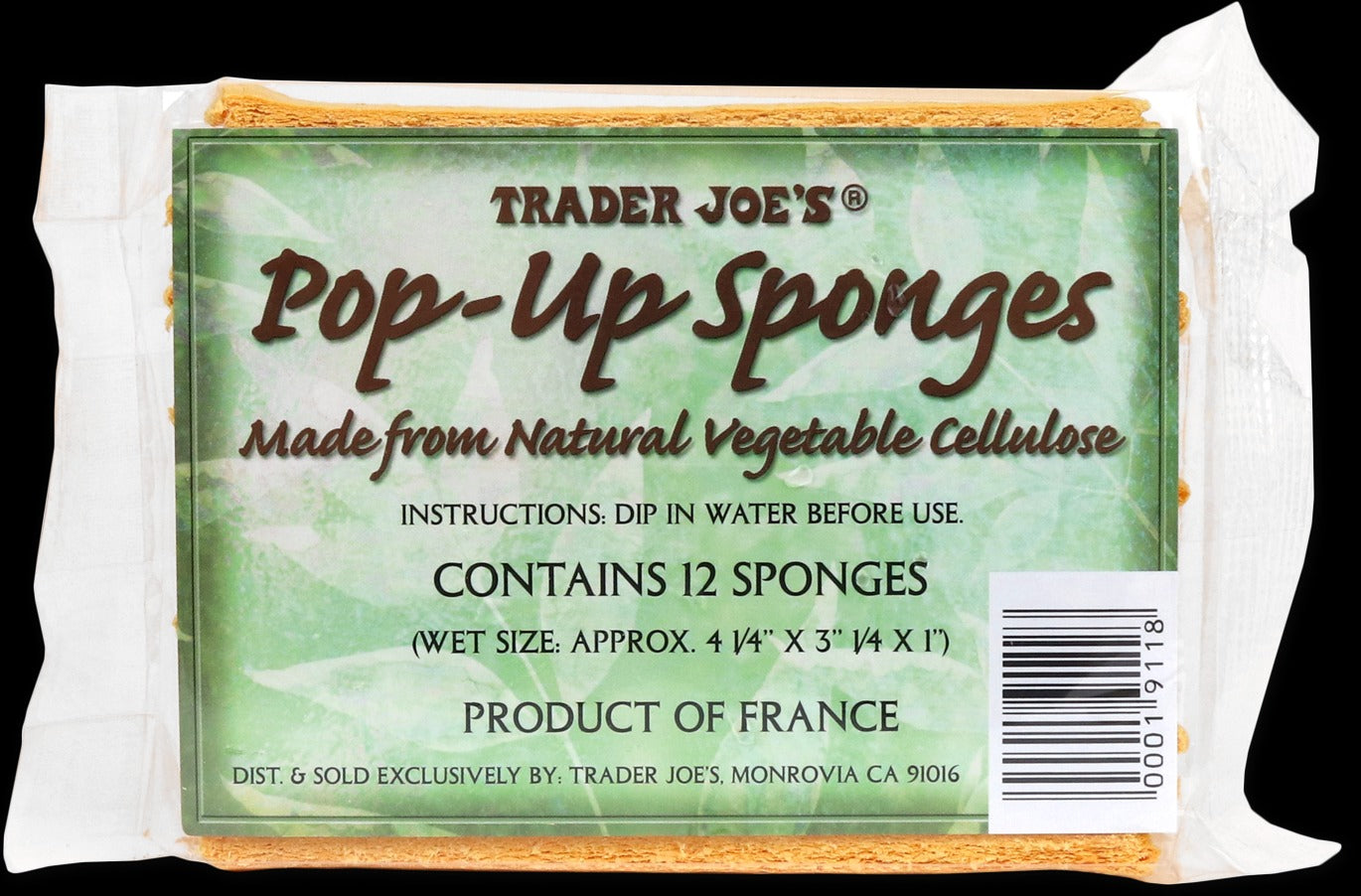 Pop-Up Sponges