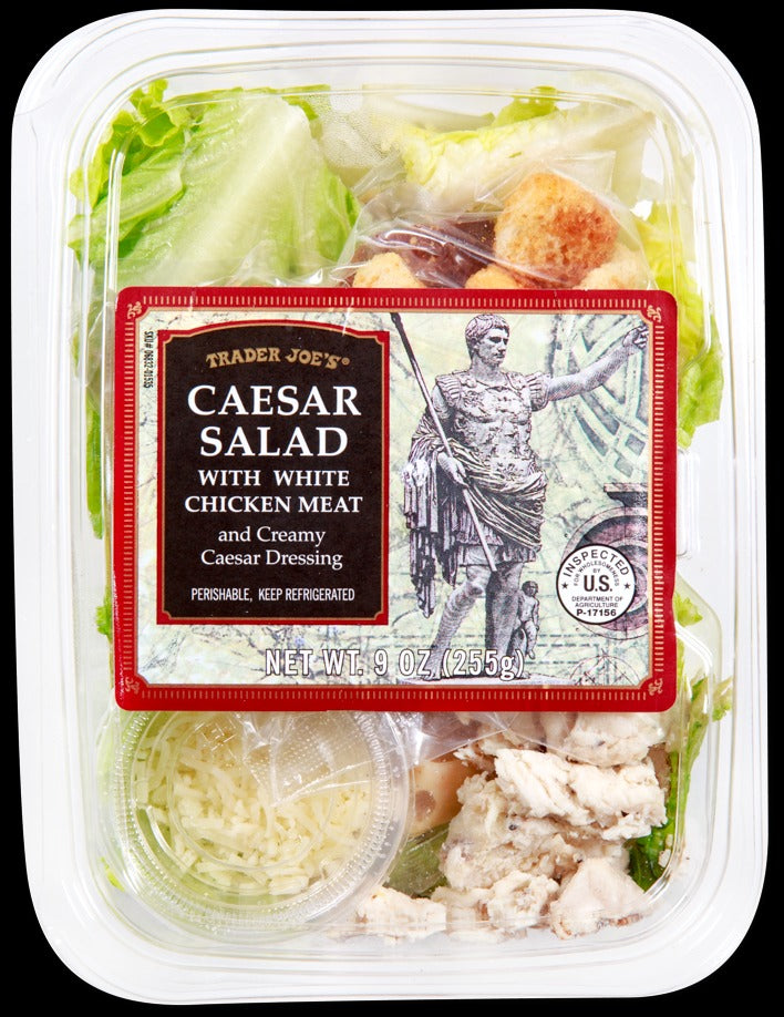 Caesar Salad with White Chicken Meat