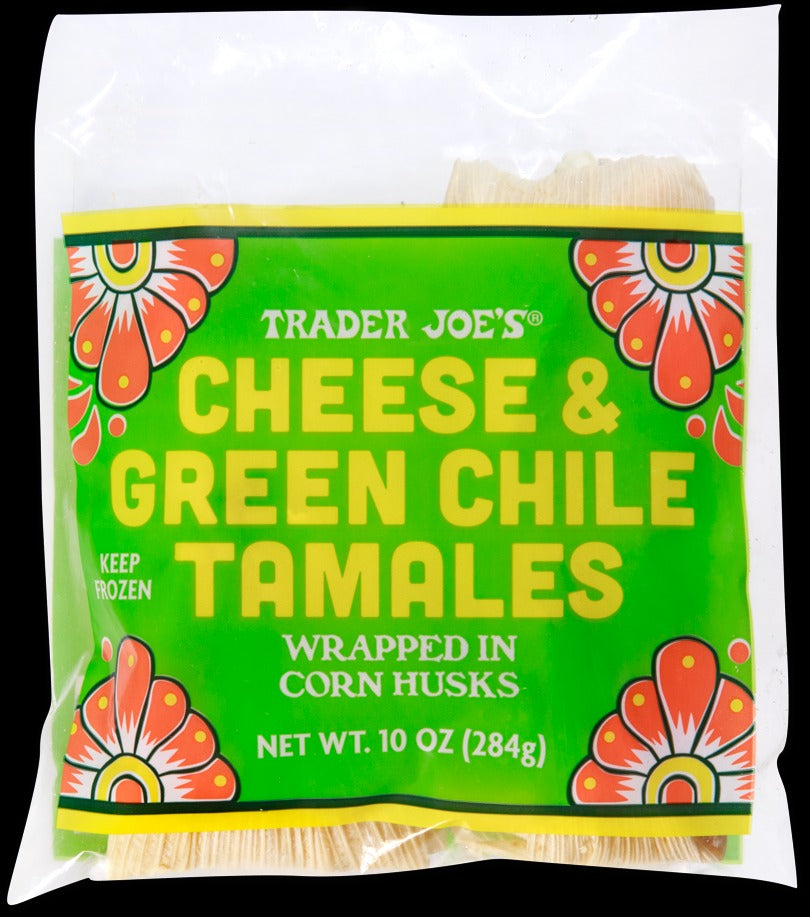 Cheese & Green Chile Tamales