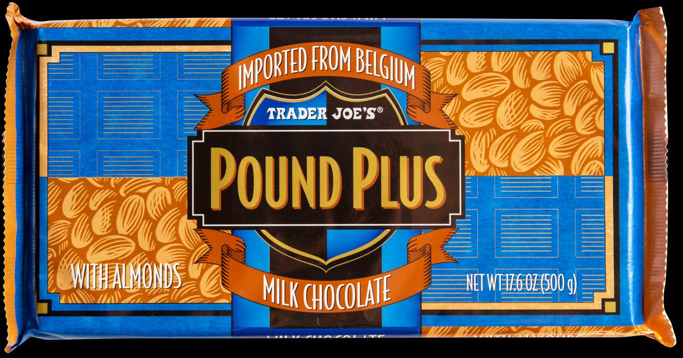 Pound Plus Milk Chocolate Bar with Almonds