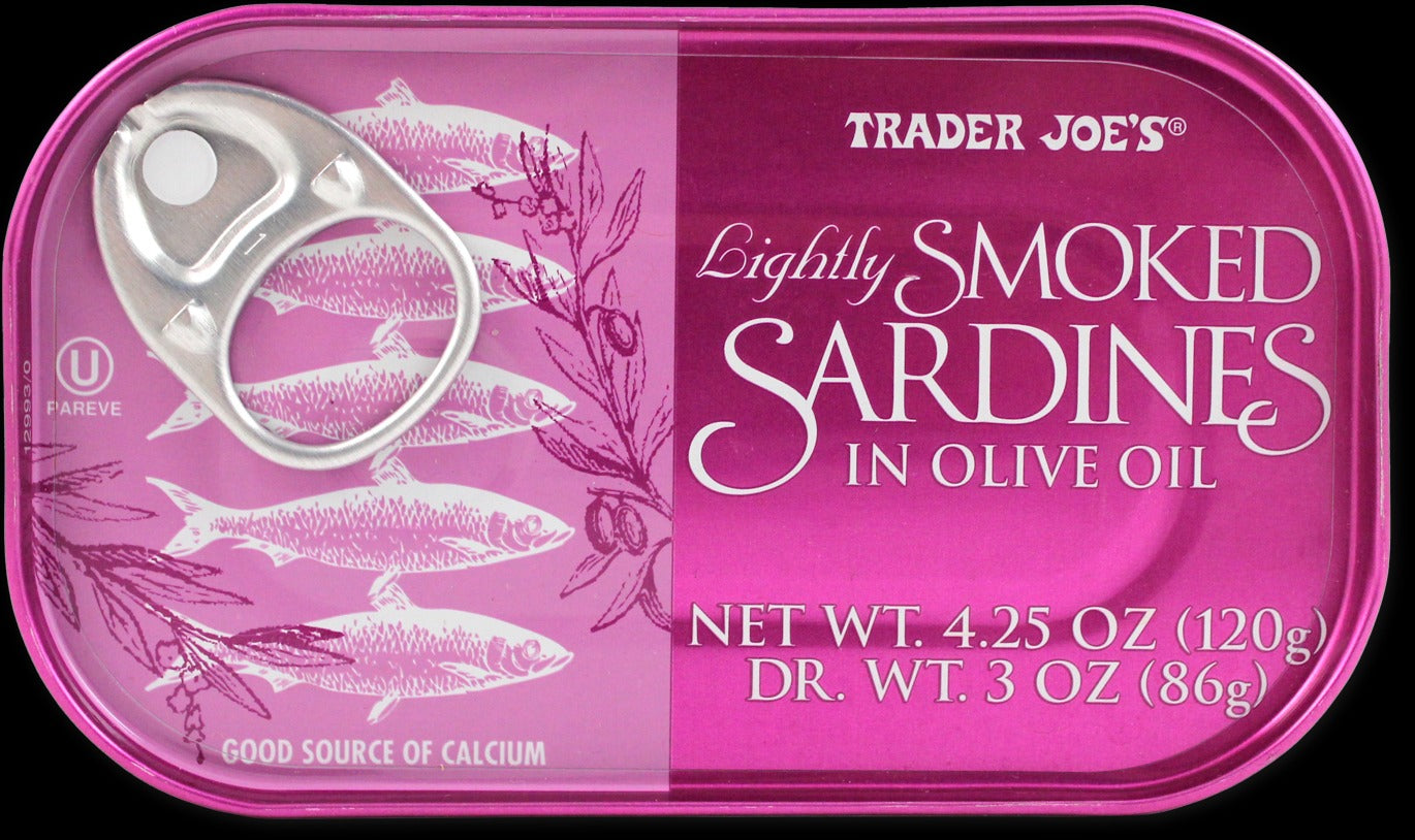 Lightly Smoked Sardines in Olive Oil