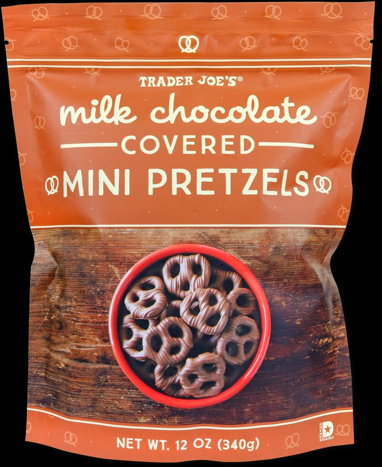 Milk Chocolate Covered Mini Pretzels
