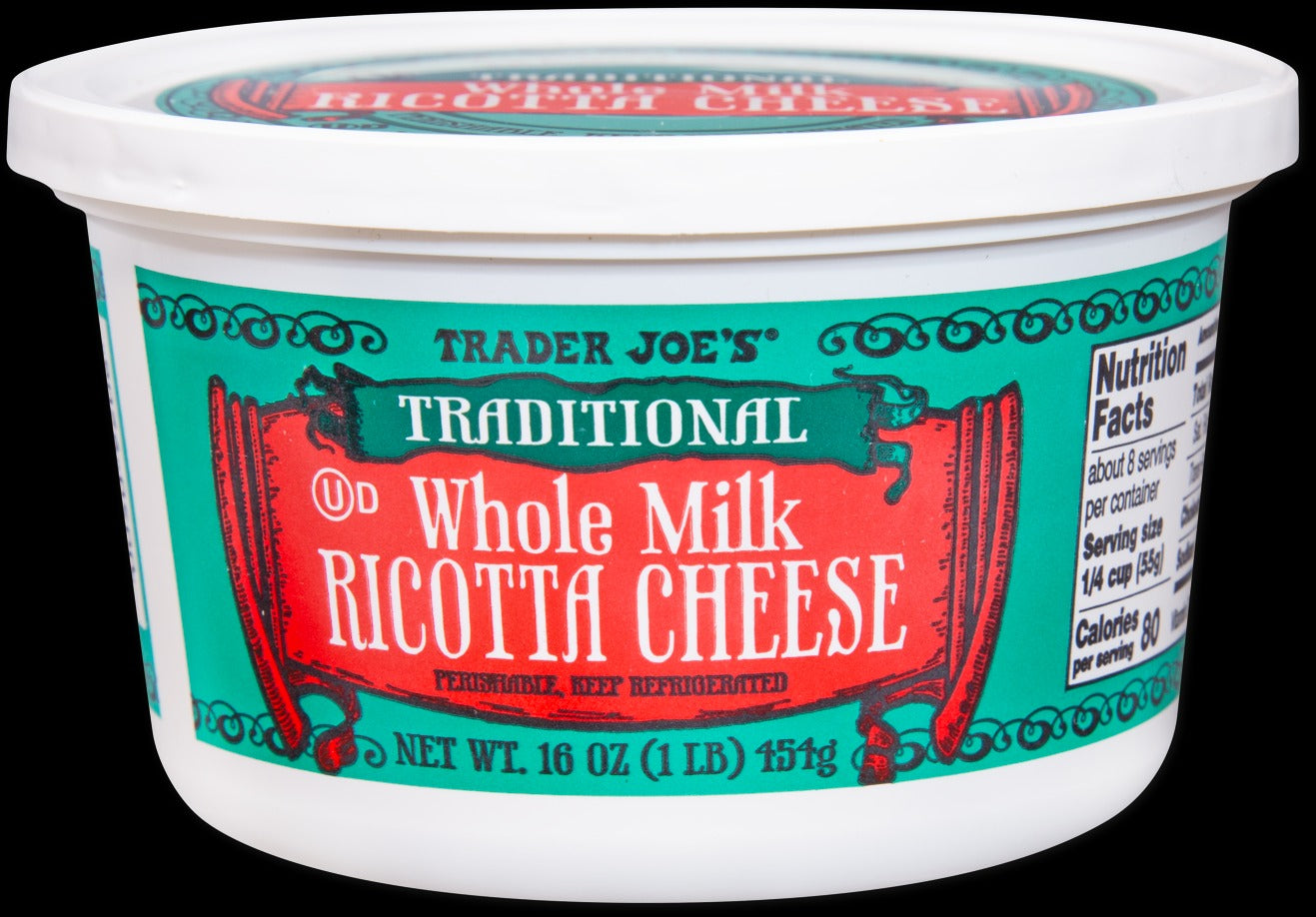 Traditional Whole Milk Ricotta Cheese