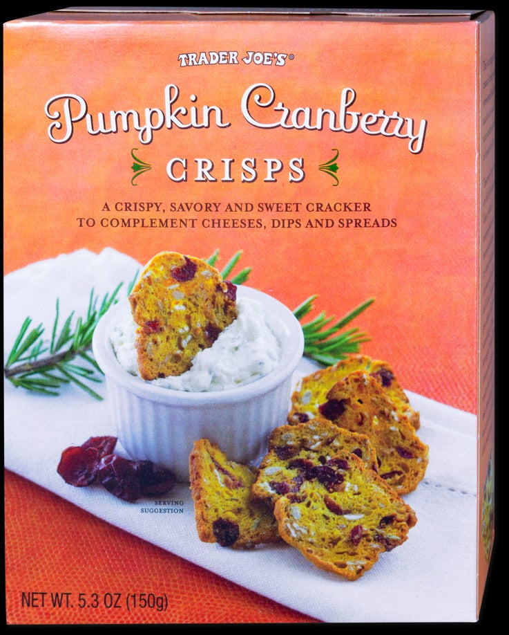 Pumpkin Cranberry Crisps