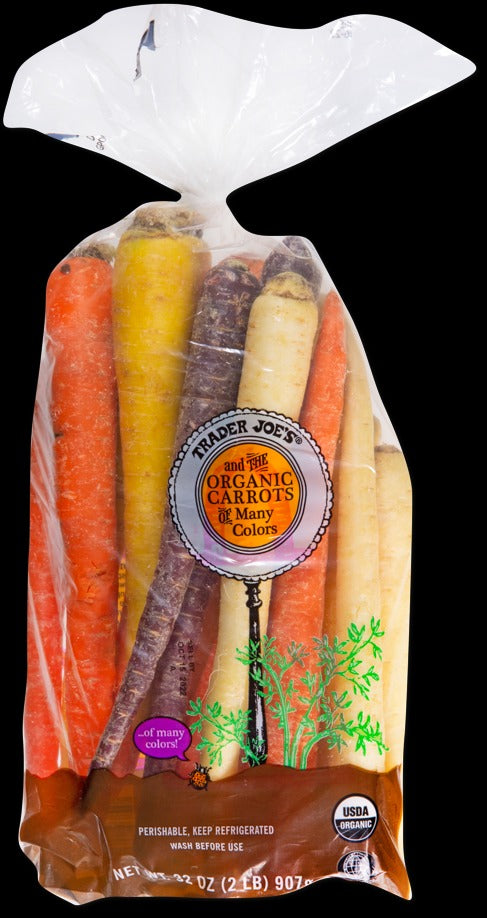 Organic Carrots of Many Colors