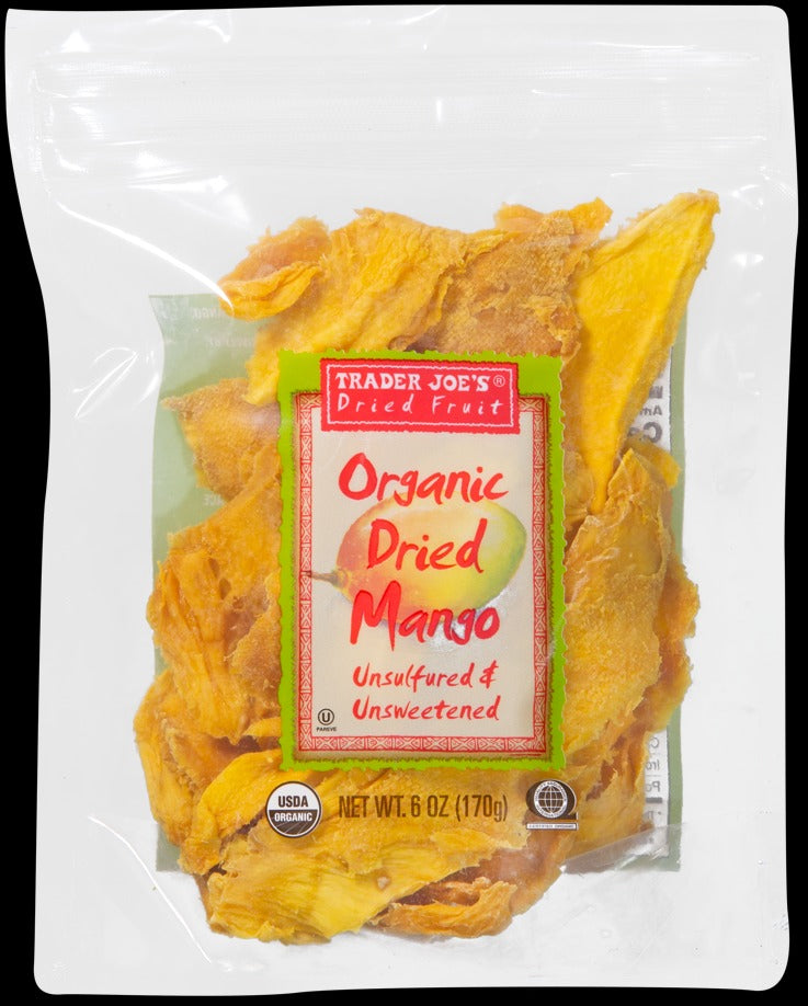 Organic Dried Mango Unsulfured & Unsweetened