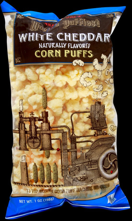 World's Puffiest White Cheddar Corn Puffs