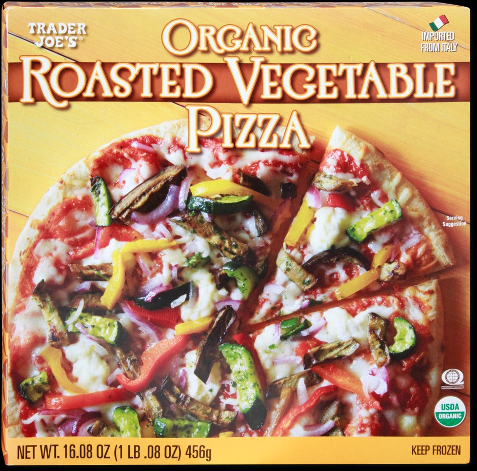 Organic Roasted Vegetable Pizza