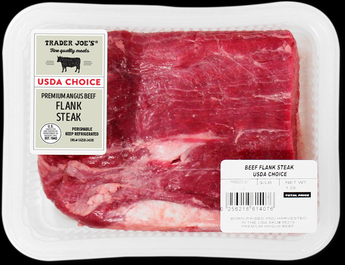 Choice Premium Angus Beef Flank Steak