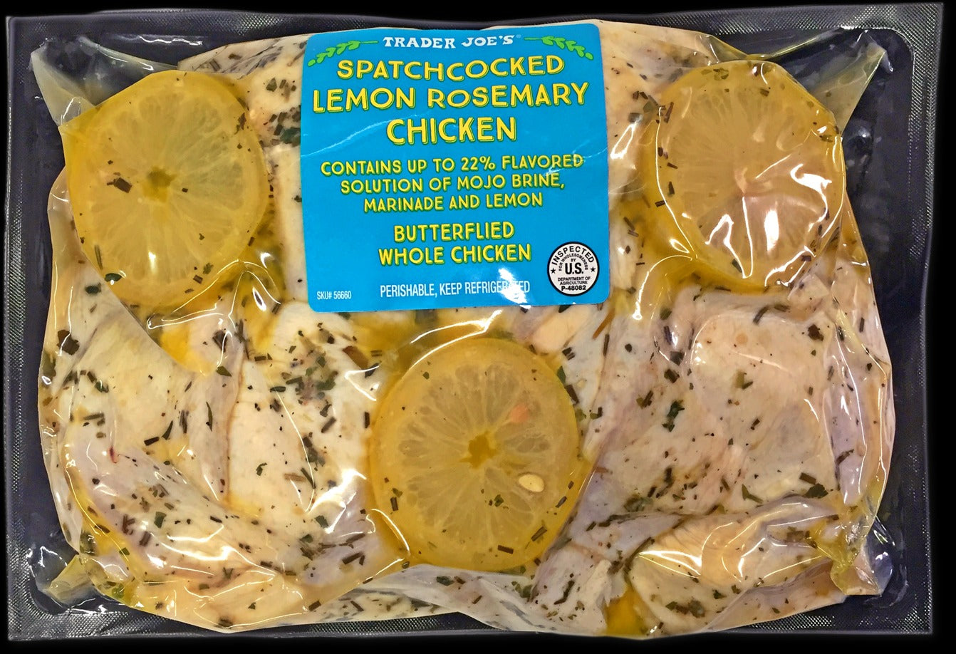 Spatchcocked Lemon Rosemary Chicken