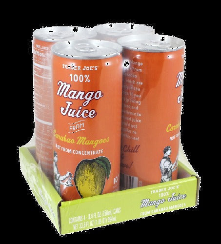 100% Mango Juice from Carabao Mangoes
