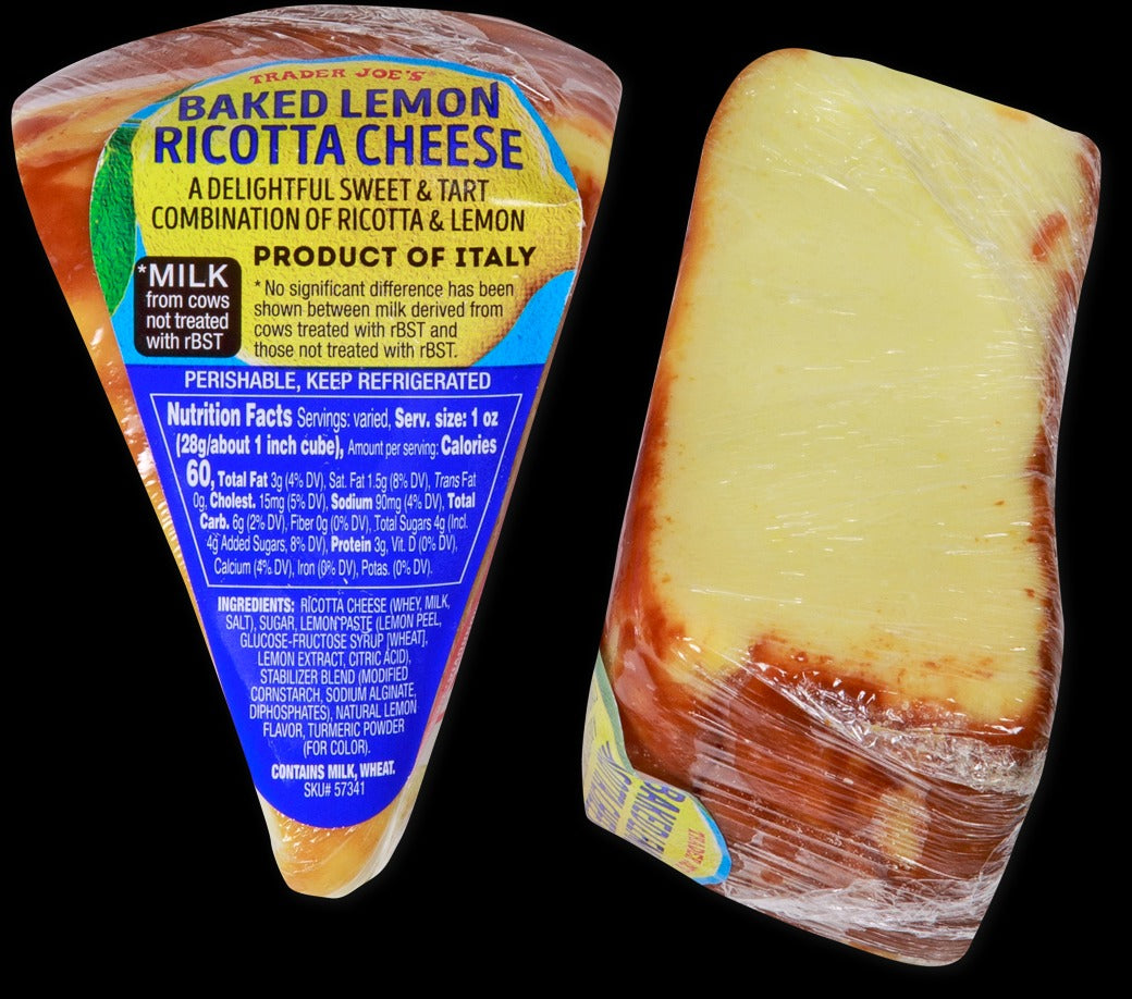 Baked Lemon Ricotta Cheese