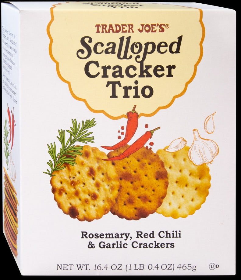 Scalloped Cracker Trio