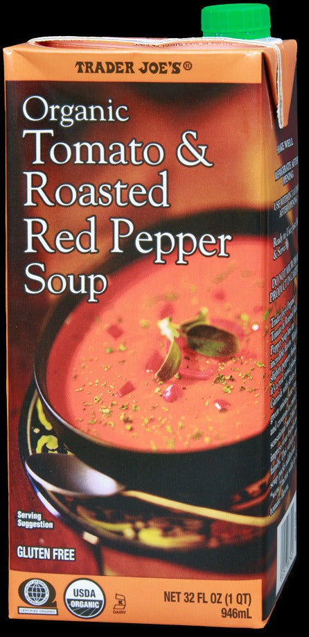 Organic Tomato & Roasted Red Pepper Soup