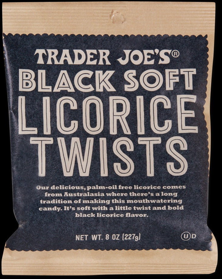 Soft Black Licorice Twists