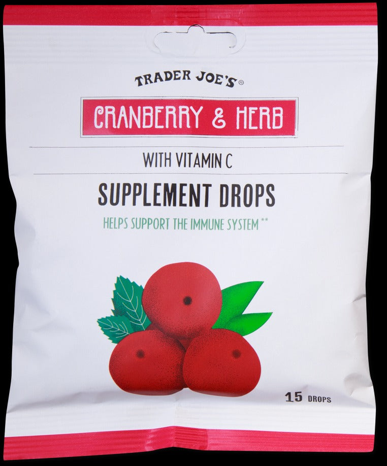 Cranberry & Herb Supplement Drops