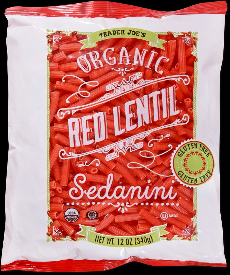 Organic Red Lentil Sedanini