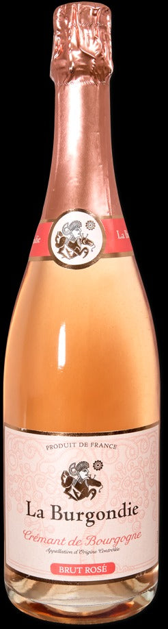 La Burgondie Cremant De Bourgogne Rose Brut