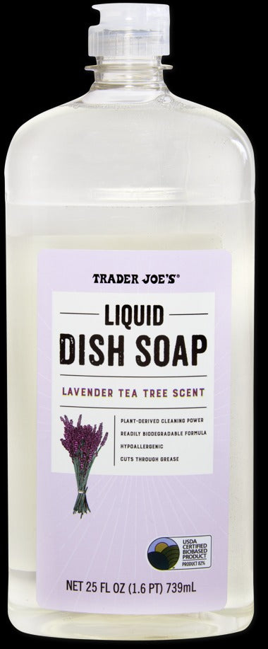 Liquid Dish Soap Lavender Tea Tree Scent