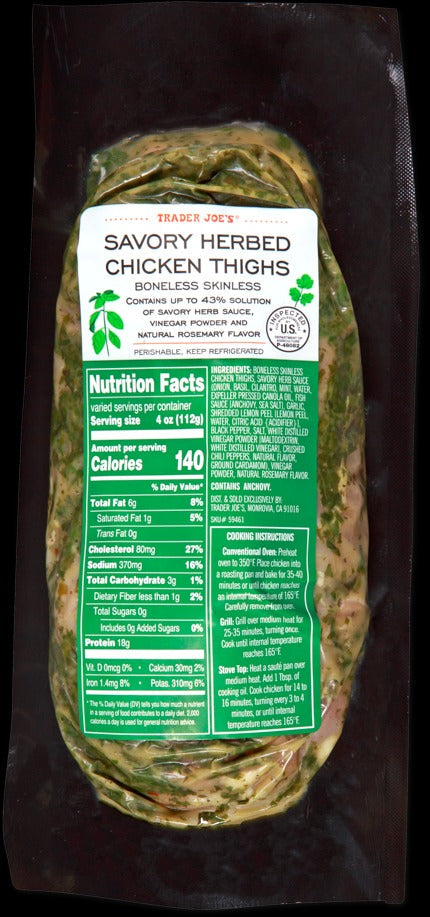 Savory Herbed Chicken Thighs