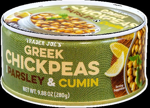 Greek Chickpeas with Cumin and Parsley