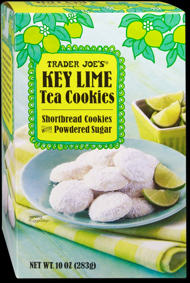 Key Lime Tea Cookies