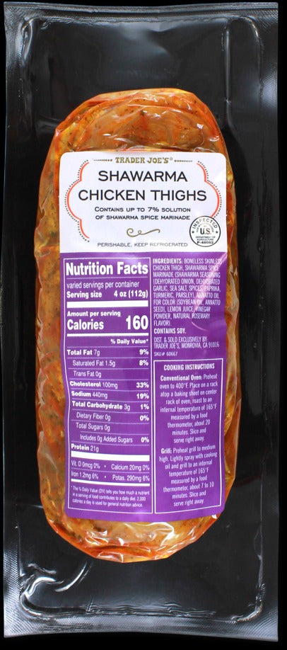 Shawarma Chicken Thighs