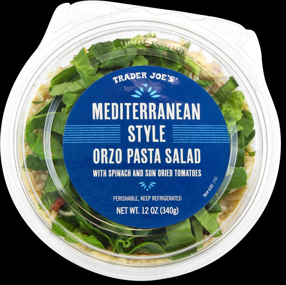 Mediterranean Style Orzo Pasta Salad