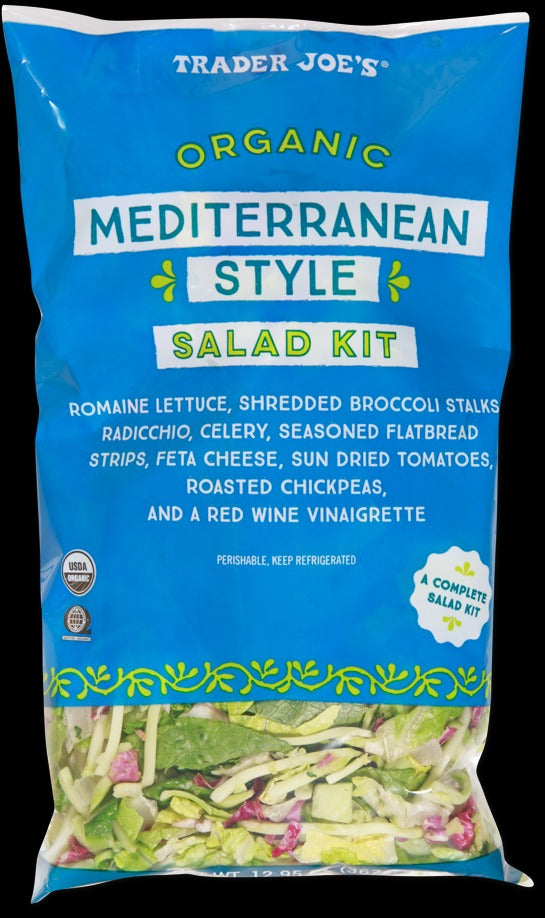 Organic Mediterranean Style Salad Kit