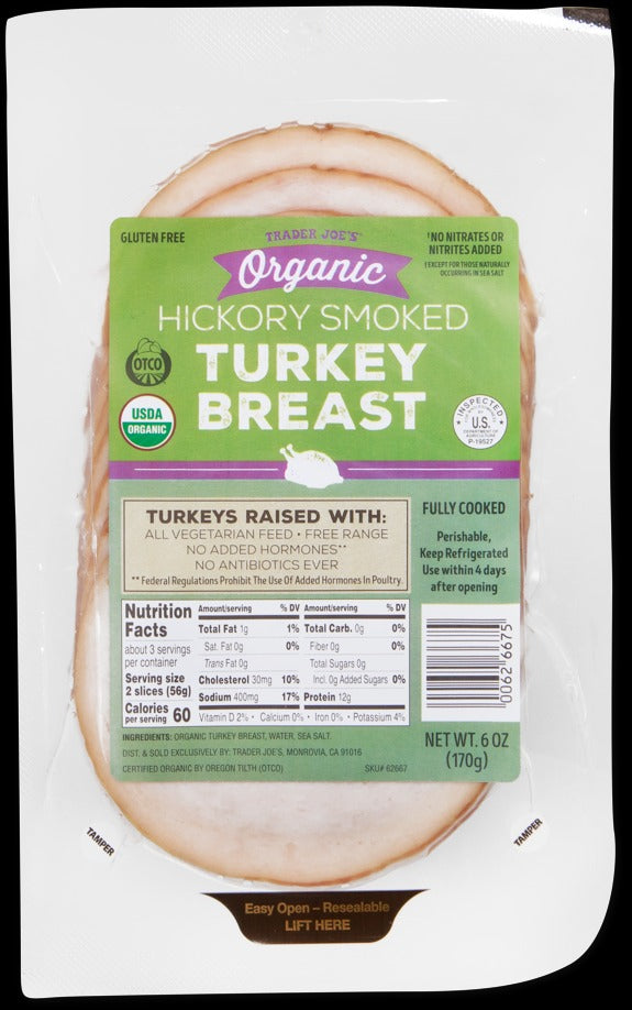 Organic Hickory Smoked Turkey Breast