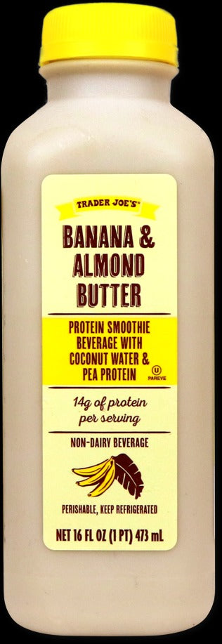 Banana & Almond Butter Protein Smoothie