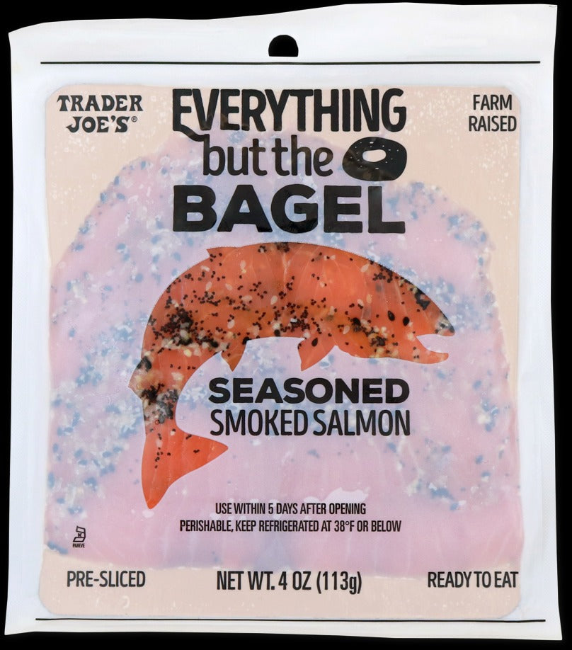 Everything But The Bagel Seasoned Smoked Salmon
