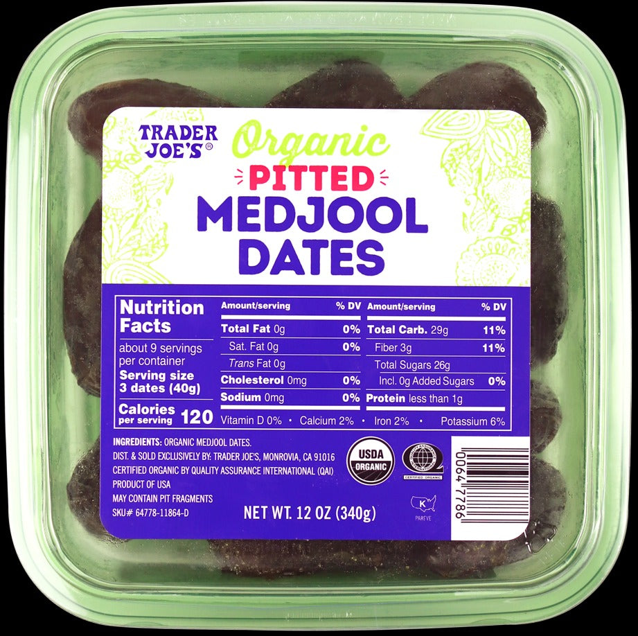 Organic Pitted Medjool Dates