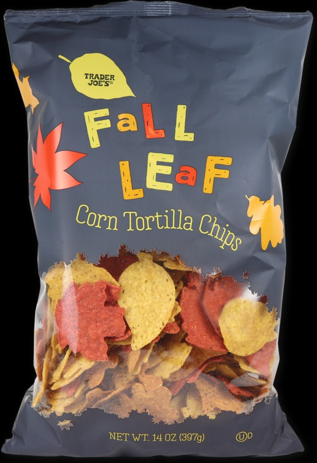 Fall Leaf Corn Tortilla Chips