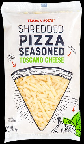 Shredded Pizza Seasoned Toscano Cheese