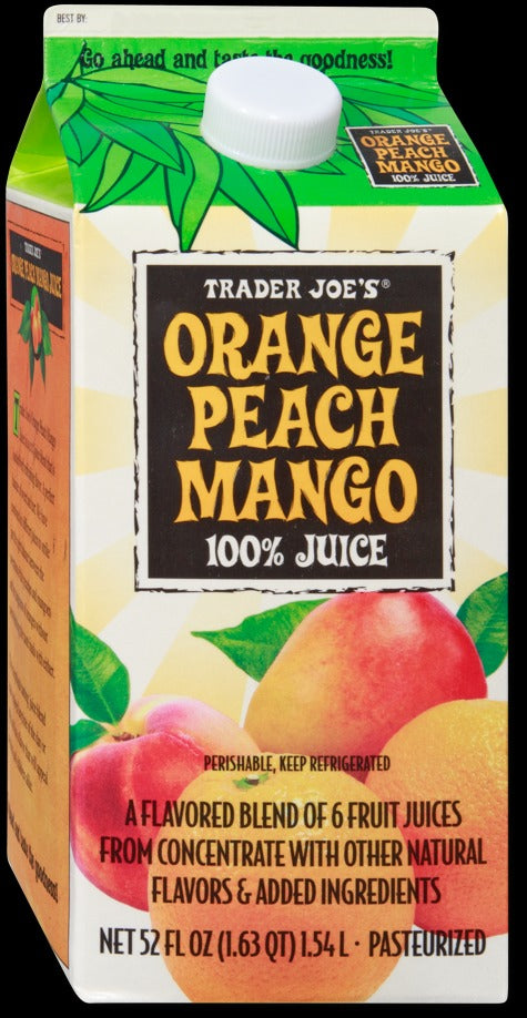Orange Peach Mango Juice