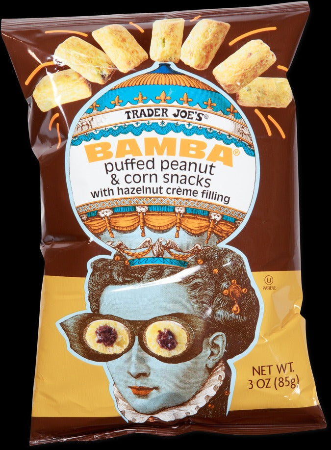 Bamba with Hazelnut Creme Filling