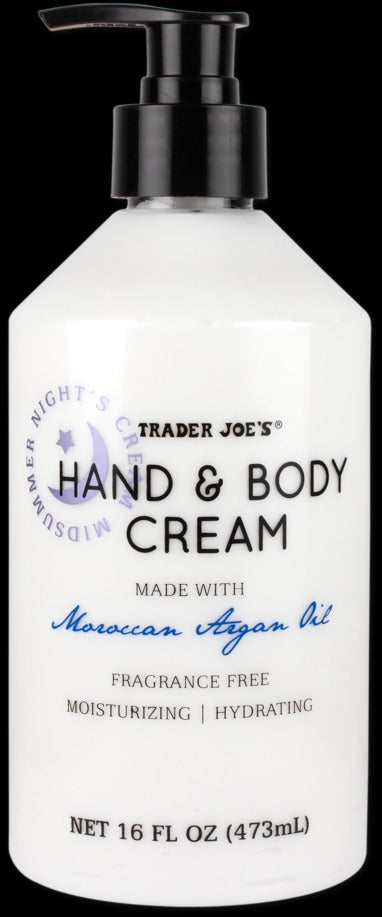 Hand & Body Cream with Moroccan Argan Oil