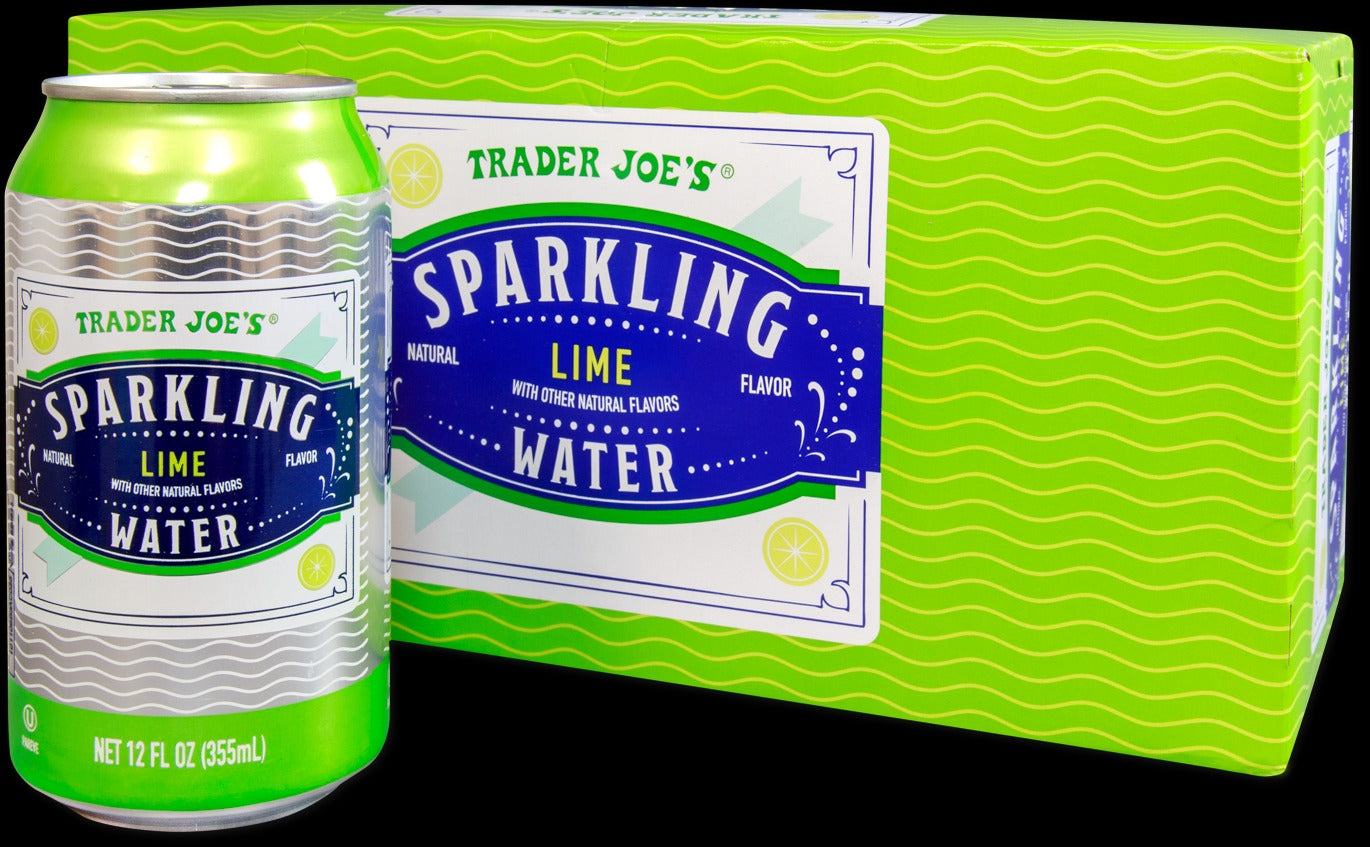 Lime Flavored Sparkling Water