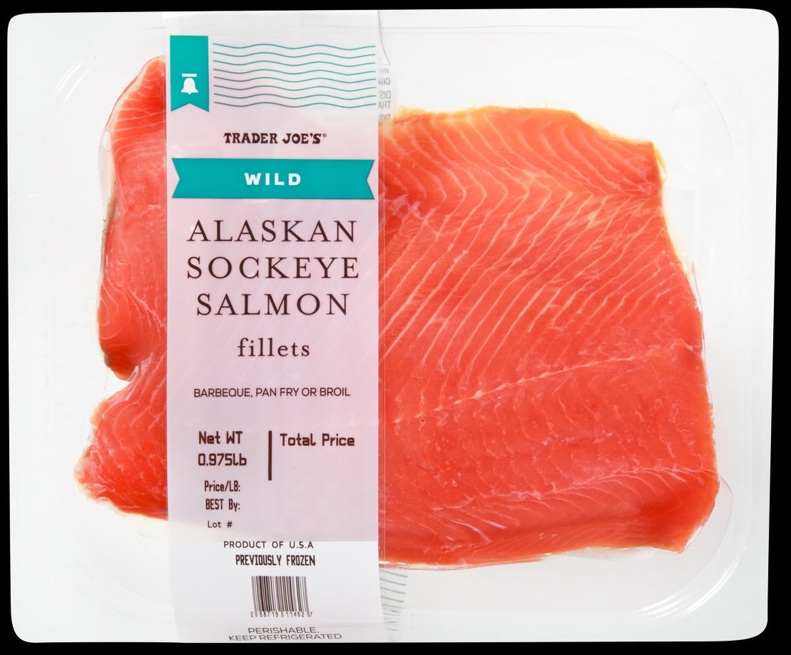 Wild Alaskan Sockeye Salmon Fillets