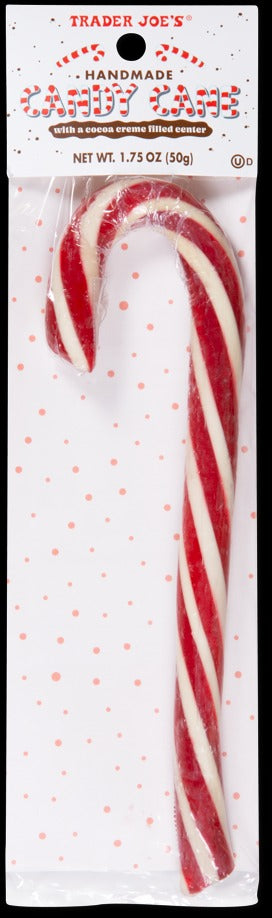 Handmade Candy Cane with Cocoa Center