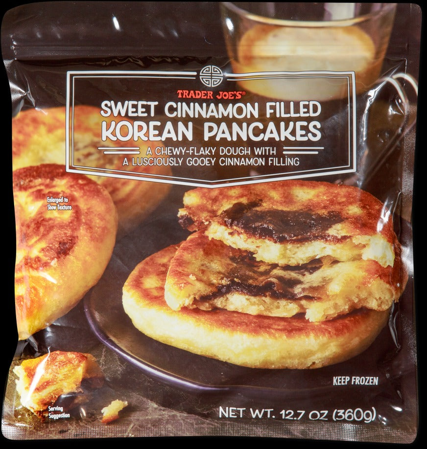 Sweet Cinnamon Filled Korean Pancakes