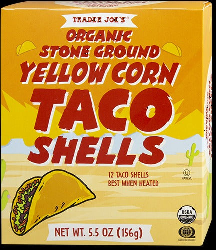 Organic Stone Ground Yellow Corn Taco Shells