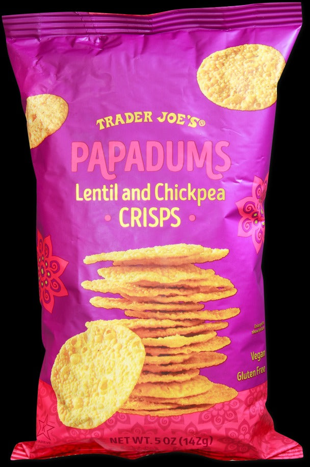 Papadums Lentil and Chickpea Crisps