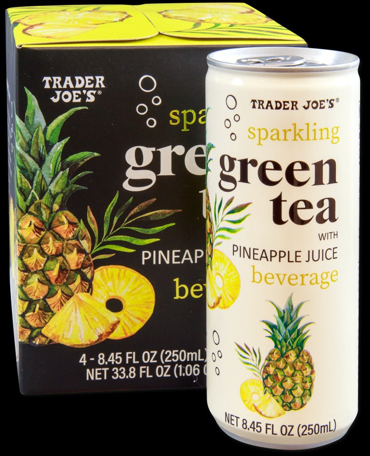Sparkling Green Tea with Pineapple