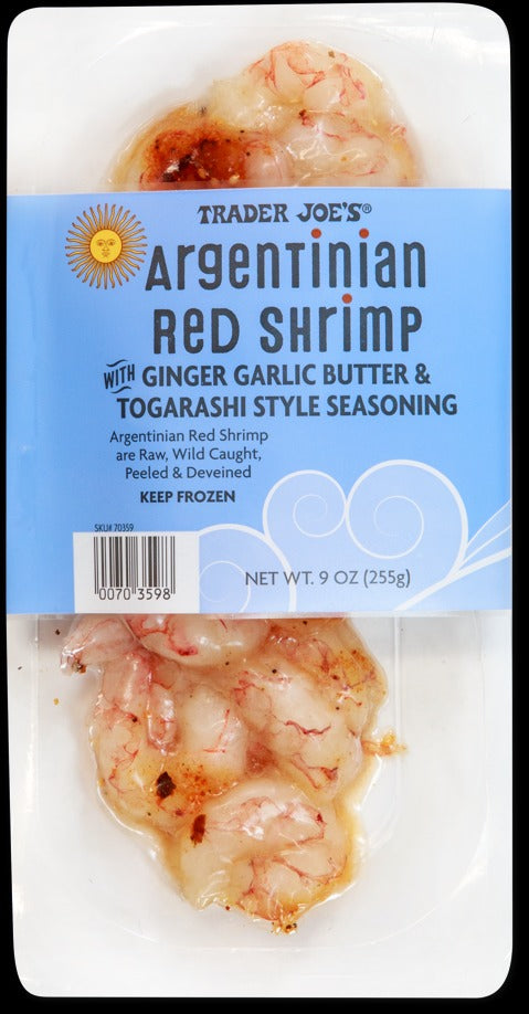 Argentinian Red Shrimp with Ginger Garlic Butter