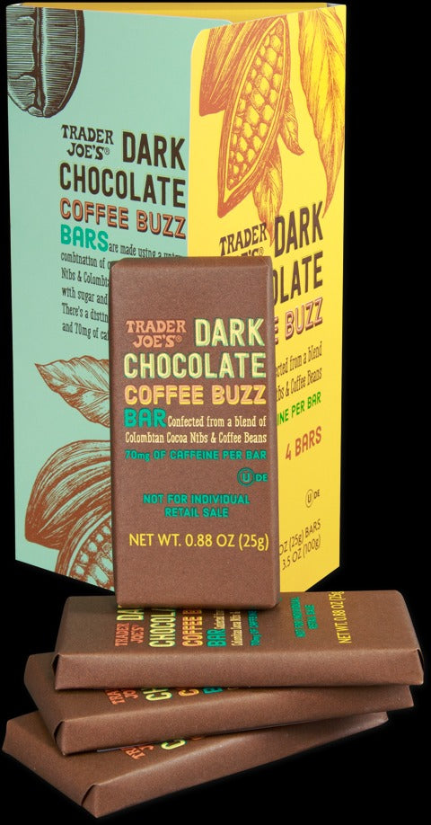 Dark Chocolate Coffee Buzz Bar