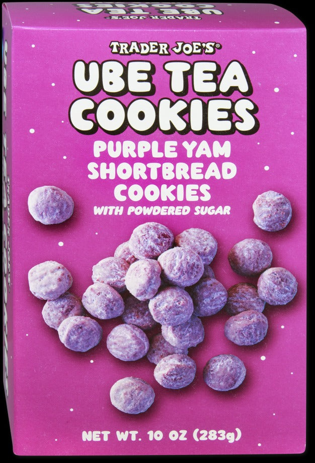 Ube Tea Cookies