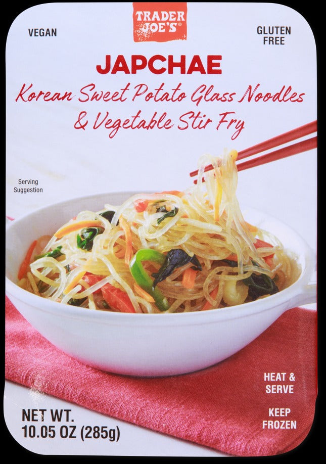 Japchae Korean Glass Noodles & Vegetable Stir Fry